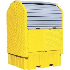 UltraTech - IBC Storage Lockers Type: Tote Sump w/Hard Top Number of Totes: 1 - USA Tool & Supply