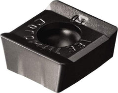 Sandvik Coromant - N331.1A145008 KM Grade 3040 Carbide Milling Insert - TiCN/Al2O3 Finish, 4.95mm Thick, 0.8mm Corner Radius - USA Tool & Supply