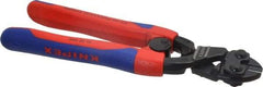 Knipex - 8" OAL, Bolt Cutter - 18mm Jaw Length x 33mm Jaw Width, Standard Head, Ergo Dual Component Handle - USA Tool & Supply