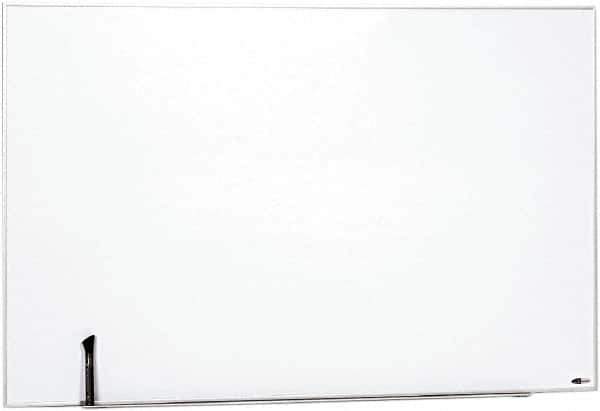 Quartet - 31" High x 48" Wide Enameled Steel Magnetic Marker Board - Aluminum Frame, 1-1/4" Deep, Includes Accessory Tray/Rail, One Dry-Erase Marker & Magnets & Mounting Kit - USA Tool & Supply