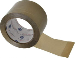 Intertape - 3" x 60 Yd Natural (Color) Rubber Adhesive Sealing Tape - Polypropylene Film Backing, 3 mil Thick, 32 Lb Tensile Strength, Series 1100 - USA Tool & Supply