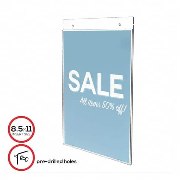 Deflect-o - Display & Organizer Accessories Type: Sign Holder For Use With: Signs - USA Tool & Supply