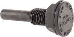 Osborn - 1/4" Arbor Hole to 1/4" Shank Diam Drive Arbor - For Small Diam Wheel Brushes - USA Tool & Supply