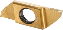 Iscar - 22SCIR Grade IC1008, 1.5mm Cutting Width Carbide Grooving Insert - USA Tool & Supply