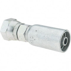 Value Collection - Female Steel Hydraulic Hose Swivel - -6 Hose Size, 3/8" Hose Diam - USA Tool & Supply