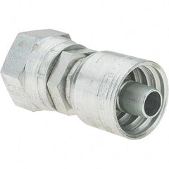 Value Collection - 1-1/16-12 JIC Steel Hydraulic Hose Swivel - -8 Hose Size, 1/2" Hose Diam, Series TTC - USA Tool & Supply