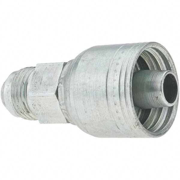 Value Collection - 3/4-16 JIC Steel Hydraulic Hose Adapter - -8 Hose Size, 1/2" Hose Diam, Series TTC - USA Tool & Supply