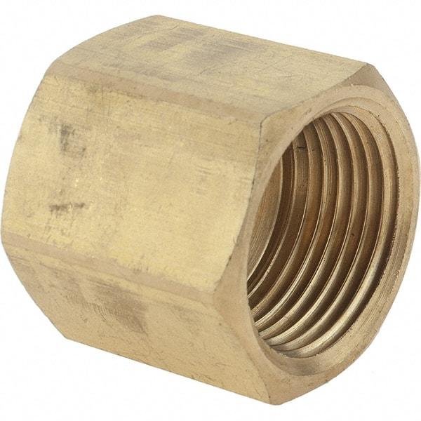 Value Collection - 3/4 x 3/4 Garden Hose Adapter - Brass, Female Hose to Female Pipe Connector - USA Tool & Supply