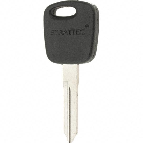 Value Collection - Strattec Transponder Key Blank - Nickel/Plastic - USA Tool & Supply