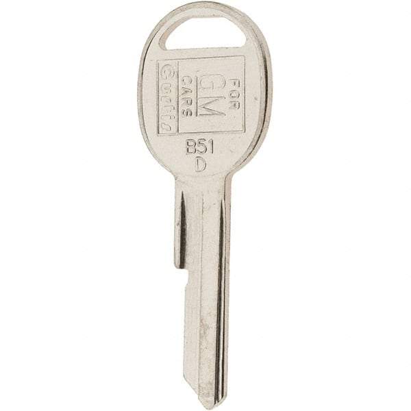 Value Collection - GM Key Blank - Nickel - USA Tool & Supply