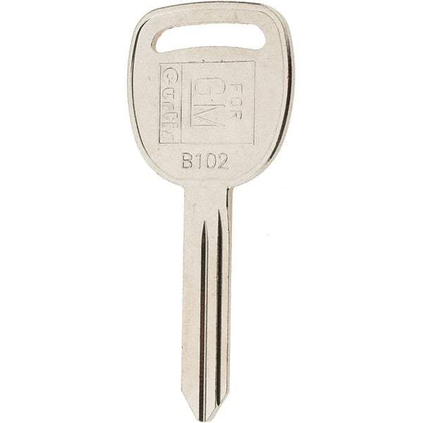 Value Collection - GM Key Blank - Nickel - USA Tool & Supply