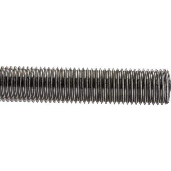 Value Collection - M30x3.50 1m Long, Steel Metric Threaded Rod - Uncoated - USA Tool & Supply