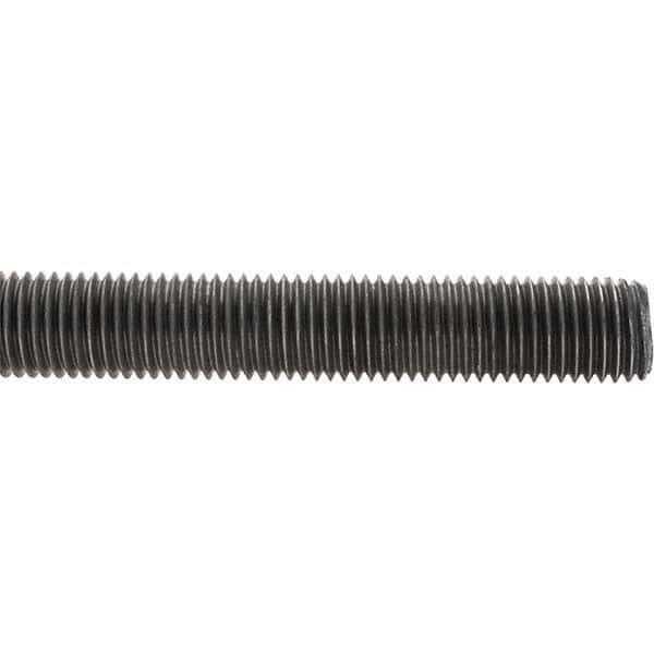 Value Collection - M20x2.5 1m Long, Steel Metric Threaded Rod - Zinc-Plated Finish - USA Tool & Supply