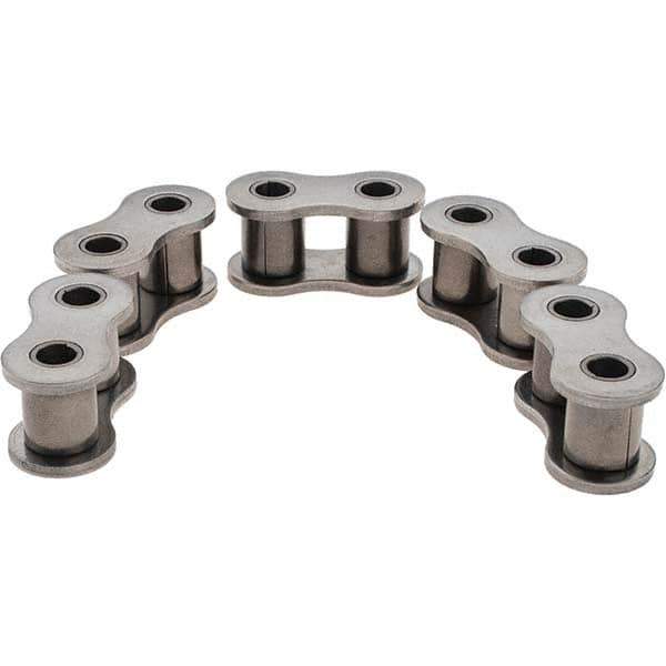Value Collection - ANSI 60, Roller Chain Link - For Use with Stainless Steel Single Strand Chain - USA Tool & Supply