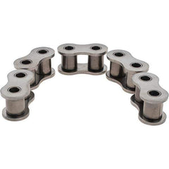 Value Collection - ANSI 60, Roller Chain Link - For Use with Stainless Steel Single Strand Chain - USA Tool & Supply