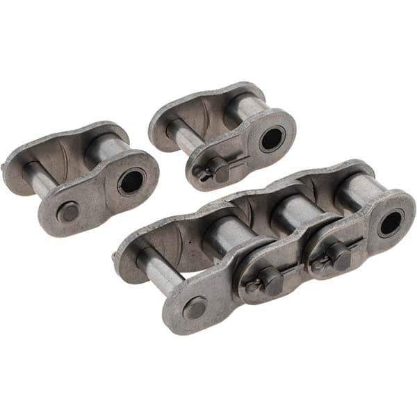 Value Collection - ANSI 60, Roller Chain Offset Link - For Use with Stainless Steel Single Strand Chain - USA Tool & Supply