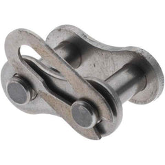 Value Collection - ANSI 25, Roller Chain Offset Link - For Use with Stainless Steel Single Strand Chain - USA Tool & Supply