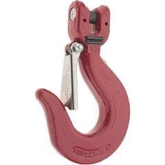 Value Collection - 1/2" Chain Diam, 100 Chain Grade Clevis Hook - 15,000 Lb Capacity, 1-11/16" ID, 3/4" Pin Diam, 2" Hook Throat, 6-1/8" OAL - USA Tool & Supply