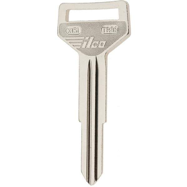 Value Collection - Toyota Key Blank - Nickel - USA Tool & Supply