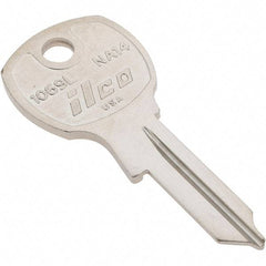 Value Collection - National Cabinet Key Blank - Nickel - USA Tool & Supply