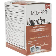 Value Collection - Ibuprofen Tablets - Headache & Pain Relief - USA Tool & Supply