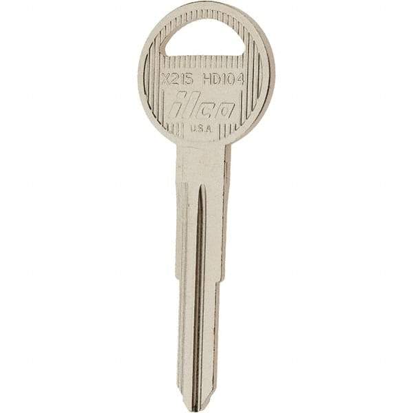 Value Collection - Honda Key Blank - Nickel - USA Tool & Supply