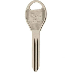 Value Collection - Nissan Key Blank - Nickel - USA Tool & Supply