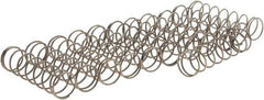 Value Collection - 19/32" OD, 0.04" Wire, Compression Spring - 3.1 Lb Spring Rating, Spring Steel - USA Tool & Supply