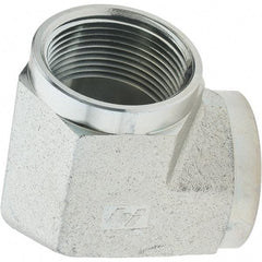 Value Collection - Industrial Pipe 90° Elbow - FNPTF x FNPTF, 1,800 psi - USA Tool & Supply