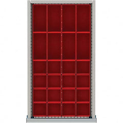 LISTA - 24-Compartment Drawer Divider Layout for 2.17" High Drawers - USA Tool & Supply