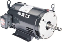 US Motors - 10 hp, ODP Enclosure, No Thermal Protection, 3,500 RPM, 208-230/460 Volt, 60 Hz, Three Phase Energy Efficient Motor - Size 213 Frame, Rigid Mount, 1 Speed, Ball Bearings, 27.5-25.3/12.6 Full Load Amps, F Class Insulation, CCW Lead End - USA Tool & Supply