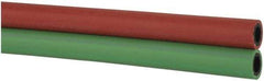 Parker - 1/4" Inside x 17/32" Outside Diam, Grade T Welding Hose - Green & Red, Twin Style, 200 psi Working Pressure - USA Tool & Supply