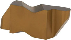 Iscar - 3062INR Grade IC808, 3.18mm Cutting Width Carbide Grooving Insert - 3.81mm Max Depth of Cut, Right Hand, 1.6mm Corner Radius, TiAlN/AlTiN/TiN Finish - USA Tool & Supply