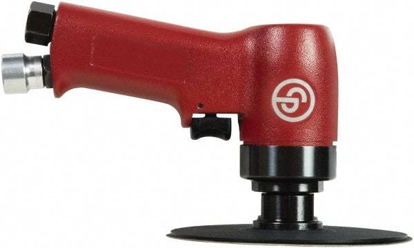 Chicago Pneumatic - 3 to 5" Disc, 12,000 RPM, Pneumatic Handheld Disc Sander - 22 CFM, 1/4" Inlet, 0.5 hp, 90 psi - USA Tool & Supply