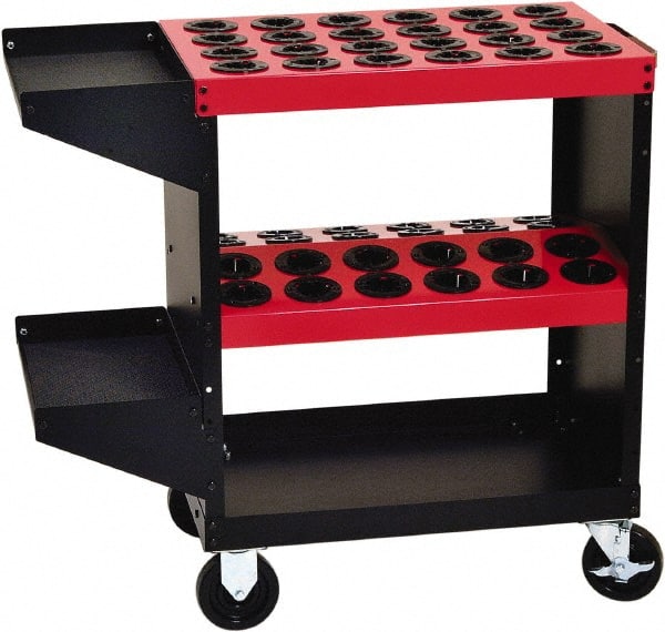 Huot - 48 Tool Capacity, CAPTO C5 Taper ToolScoot CNC Tool Cart - USA Tool & Supply