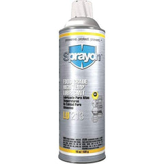 Sprayon - 20 oz Aerosol Spray Lubricant - 12°F to 635°F, Food Grade - USA Tool & Supply