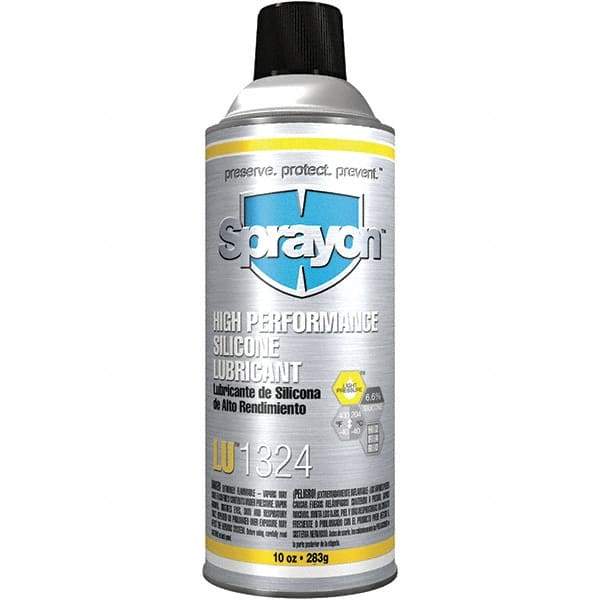 Sprayon - 16 oz Aerosol Spray Lubricant - Clear, -40°F to 400°F - USA Tool & Supply