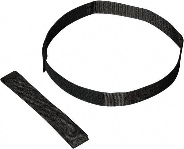 Eagle - 2" Wide x 0.1" Deep x 104" High, Nylon Column Protector Strap - Fits 6 to 12" Columns, Black - USA Tool & Supply