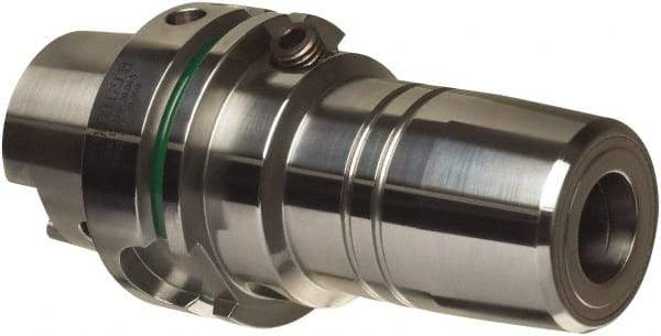 Guhring - HSK63A Taper Shank, 20mm Hole Diam, Hydraulic Tool Holder/Chuck - 42mm Nose Diam, 105mm Projection, Through Coolant - Exact Industrial Supply
