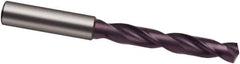 Guhring - 17mm 140° Solid Carbide Jobber Drill - FIREX Finish, Right Hand Cut, Spiral Flute, 143mm OAL, SU Point - USA Tool & Supply