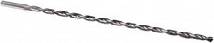 Guhring - 4.2mm 135° 2-Flute Solid Carbide Extra Length Drill Bit - USA Tool & Supply