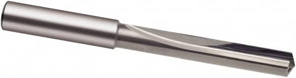 Guhring - 17.5mm, 130° Point, Solid Carbide Straight Flute Drill Bit - USA Tool & Supply