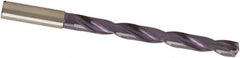 Guhring - 5.9mm, 140° Point, Spiral Flute, Solid Carbide Taper Length Drill Bit - nano-A Finish, 57mm Flute Length, 97mm OAL, Series 5746 - USA Tool & Supply