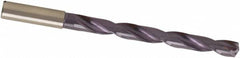Guhring - 3.9mm 140° Spiral Flute Solid Carbide Taper Length Drill Bit - USA Tool & Supply
