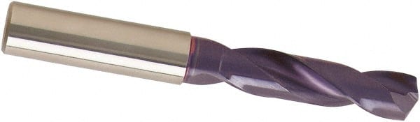 Guhring - 11/64" 140° Spiral Flute Solid Carbide Screw Machine Drill Bit - USA Tool & Supply