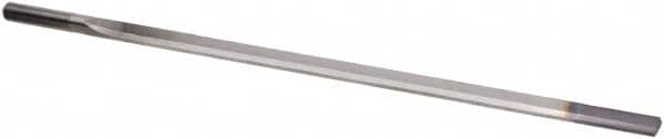 Guhring - 9/32", 240mm Flute Length, Solid Carbide Shank, Single Flute Gun Drill - USA Tool & Supply