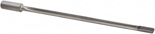 Guhring - 7.95mm, 692mm Flute Length, Carbide-Tipped Shank, Single Flute Gun Drill - USA Tool & Supply