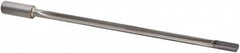 Guhring - 9.475mm, 822mm Flute Length, Carbide-Tipped Shank, Single Flute Gun Drill - USA Tool & Supply