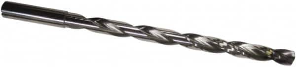 Guhring - 9.6mm 140° 2-Flute Solid Carbide Extra Length Drill Bit - USA Tool & Supply