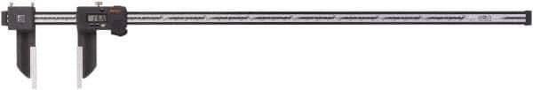 Mitutoyo - 0 to 40" Range 0.01mm Resolution, Electronic Caliper - 0.002" Accuracy, SPC Output - USA Tool & Supply